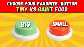 Choose one Botton☝️ | Big or Small🤏🖐 Edition🤠 | Pick one & kick one 🫥🥶 |