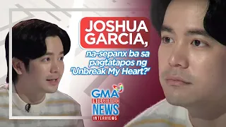 Joshua Garcia, na-sepanx ba sa pagtatapos ng ‘Unbreak My Heart?’ | GMA Integrated News Interviews