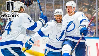 Dave Mishkin calls Lightning vs Maple Leafs highlights (Game 2, 2022 Stanley Cup Playoffs)