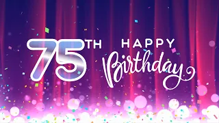 Happy 75th Birthday! │ Happy Birthday Song │ Birthday Status