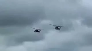 Mi-24 overhead Koksijde