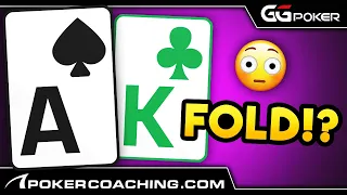 How TIGHT Should You Play On The FINAL TABLE? GG Poker Super MILLION$ Hand Review