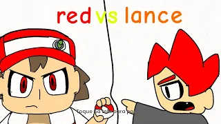 red vs lance pokemon @PokemonOficialPT