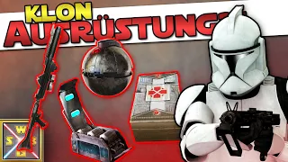 Wie sah die AUSRÜSTUNG der KLONE aus? - STAR WARS erklärt