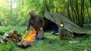 Solo Overnighter in a Vintage Dutch Army Tent