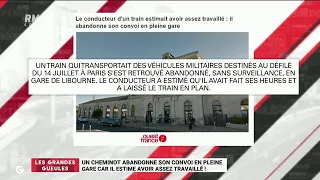 Un cheminot abandonne son convoi estimant avoir assez travaillé - Les Grandes Gueules RMC