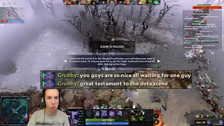 Dota community shows its class to Grubby