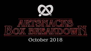 #ARTSNACKS BOX BREAKDOWN | October 2018