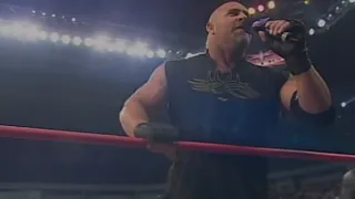 Goldberg Confronting Kronik WCW Nitro 16th October 2000