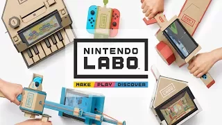 Nintendo Wants to Sell You Cardboard [Nintendo Labo]