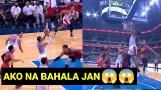 JAPETH AGUILAR BASTOS JAM NANAMAN KY RODNEY BRONDIAL BRGY GINEBRA VS SAN MIGUEL BEERMEN HIGHLIGHTS