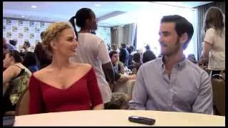 Jennifer Morrison and Colin O'Donoghue Interview-Once Upon a Time