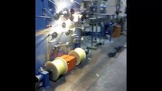 Optic fiber FTTH drop cable extrusion line