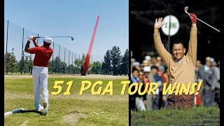 Billy Casper US Open Over the Top Miracle Swing