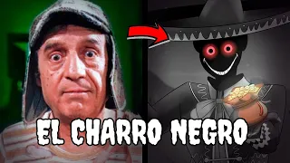 🎃 CREEPYPASTA DE EL CHAVO DEL 8 "EL CHARRO NEGRO"