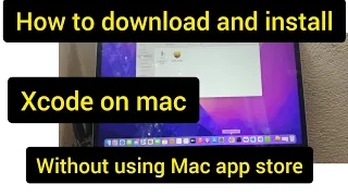 how to download and install xcode on macbook without using apple store #macbook #viral #xcode
