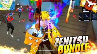 FREEFIRE🔥Solo vs Squad With Zenitsu Bundle 🤯 22 Kills Total Garena free fire | PK GAMERS #freefire