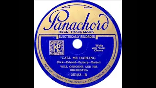 Will Osborne - Call Me Darling (Will Osborne)