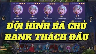 ĐỘI HÌNH BÁ CHỦ RANK THÁCH ĐẤU | MALOCH , VOLKATH CHỈ LÀM NỀN CHO CHỊ | CỜ LIÊN QUÂN