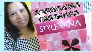 UNBOXING STYLEVANA ADVENT CALENDAR 2023 WITH DISCOUNT CODE| BEAUTY ADVENT CALENDAR|UNBOXINGWITHJAYCA