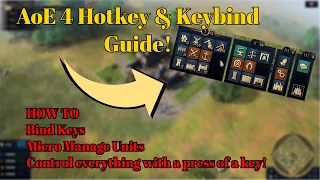 AoE 4 Hotkeys and Keybinds guide  - Learn to Play like the Pros!