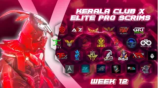 KERALA CLUB X ELITE PRO SCRIMS | MR ZAMMIL IS LIVE