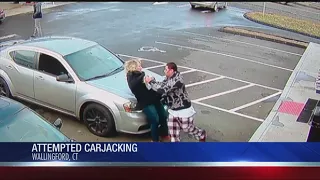 Attempted carjacking caught on tape