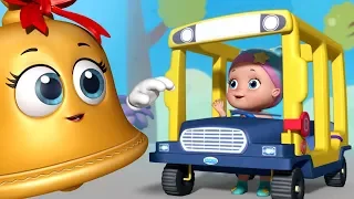Wheels on the Bus Baby with Magic Bells | Infobells Rhymes for Children