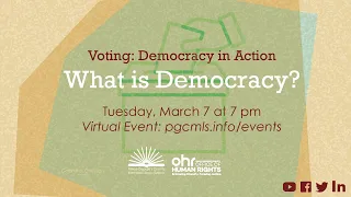 Voting: Democracy in Action - What is Democracy?