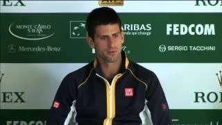 Djokovic Discusses Youzhny Battle In Monte-Carlo