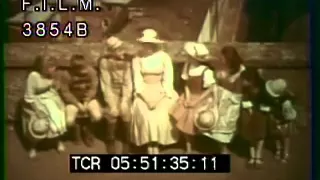 Sound of Music Behind The Scenes Footage (stock footage / archival footage)