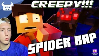 CREPPY CRAWLIES!!! Dan Bull: Minecraft Spider Rap Reaction