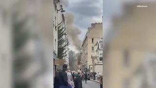 Paris building explosion: Multiple people injured, cause unclear