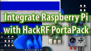 Integrating Raspberry Pi with HackRF PortaPack for Signal Generation