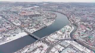 Детский парк города Псков. 2022г. 4k