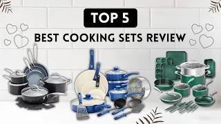 Top 5 BEST Cookware Sets - Best Nonstick Cooking Sets Review in 2024