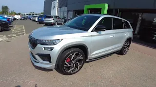 2023(23) Skoda Kodiaq 2.0 TSI vRS DSG 4WD - £45,610 #skoda #skodavrs #skodakodiaq #kodiaqrs