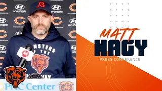 Matt Nagy on Justin Fields: ‘He’s developed and improved a lot this year’ | Chicago Bears