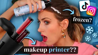 I Bought Every OVERHYPED BEAUTY PRODUCT... what's ACTUALLY worth buying??