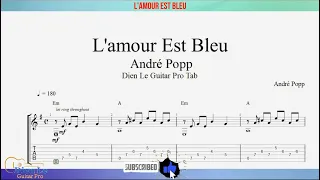 L'amour Est Bleu for Guitar Tutorial with TABs