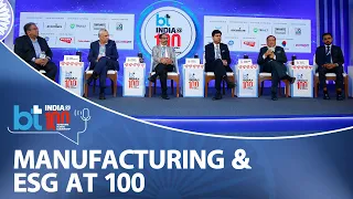 Manufacturing And ESG Investing | #IndiaAt100 Economy Summit
