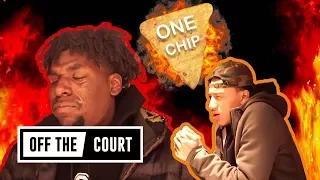 We Gave JELLYFAM The One Chip Challenge! Jahvon Quinerly & Naz Reid SHED TEARS 🌶️