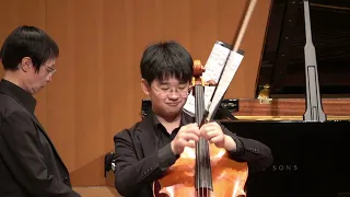 Rachmaninoff vocalise Debussy cello sonata Faure elegie