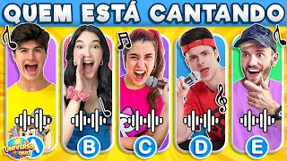 Adivinhe os YOUTUBERS pela MÚSICA 🎵 Adivinhe Quem está Cantando🎤