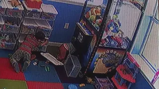 RAW VIDEO: Boy Rescued After Getting Stuck Inside Toy Claw Machine At Allentown Laundromat