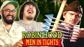 We had a blast watching *ROBIN HOOD: MEN IN TIGHTS* (First time watching reaction)