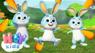 Sleeping bunnies! | HeyKids Nursery Rhymes | Animaj Kids