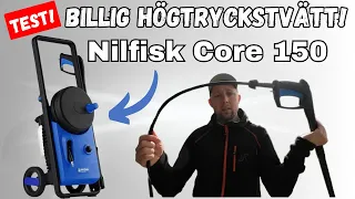 Unboxing & Test! Billig högtryckstvätt! Nilfisk CORE 150 Max! Är den värd pengarna?👎👍