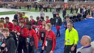 Watch the 2024 Grand March to kick of Day 1 of the MHSAA championship tournament