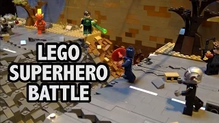 LEGO Marvel vs. DC Superhero Epic Battle | Brick Birmingham 2016